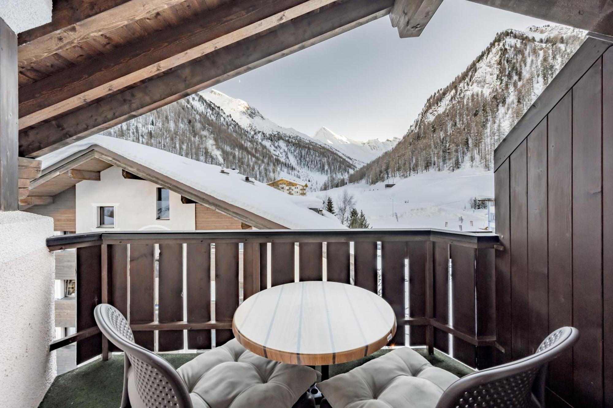 Chalet Silvretta Hotel & Spa 萨姆瑙恩 外观 照片