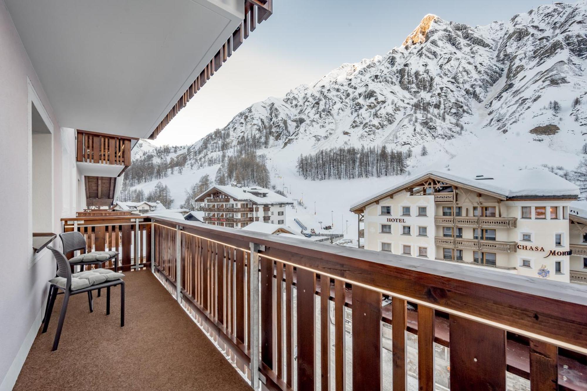 Chalet Silvretta Hotel & Spa 萨姆瑙恩 外观 照片